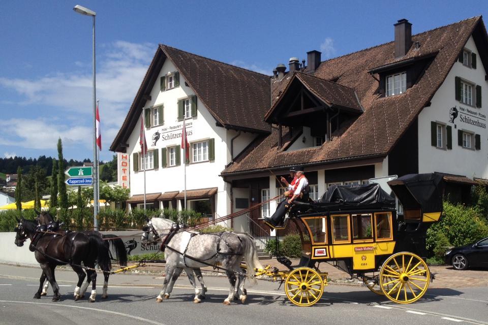 Hotel Schuetzenhaus Uznach Exterior photo